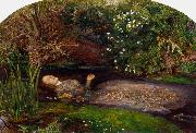 Sir John Everett Millais Ophelia (mk09) France oil painting artist